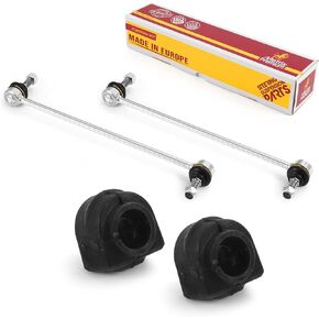 Metrix Premium Chassis Parts - 4 PC L/R Front Sway Bar Stabilizer End Link & Stabilizer Bar Bushing Kit Fits 07-16 GMC Acadia, 09-17 Chevrolet Traverse, 07-10 Saturn Outlook, K750155, K200876