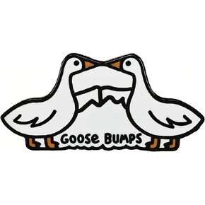 Cute Enamel Pin - Goose Funny Lapel Pin Animal Lovers Badge for Backpacks, Hats