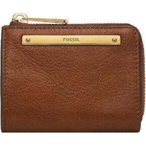 Fossil Women's Liza L-Zip Wallet, Scarlet