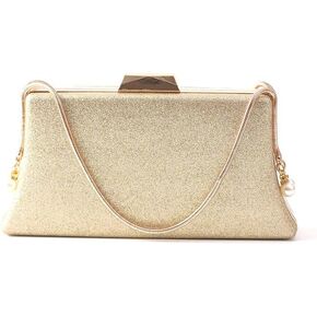 YYW Clutch Purse For Women Evening Bag Wedding Party Glitter Purse Shoulder Handbag
