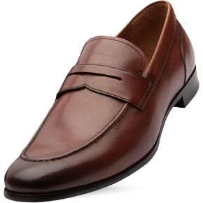 Dunross & Sons Men Men's Brookes Penny Loafer Slip-on Slip-On Slipal Business Shoes