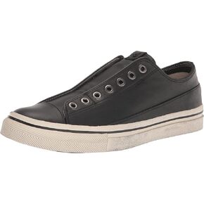 JOHN VARVATOS Men's Vulc Laceless Low Top Sneaker