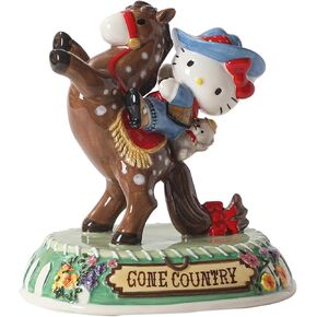 Blue Sky Clayworks Hello Kitty Giddy Up التمييز ، والمنزل والمطبخ ، السيراميك ، 24234