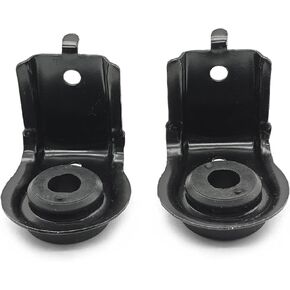 2Pcs Upper Radiator Bracket w/Rubber Cushion Bushing Radiator Fit for Civic 2006-2011 Replace 74171-SNA-A00