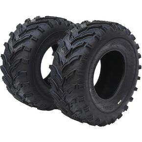 24x9-11 All-Purpose Tires 6-Ply Load-Enhanced, Deep Pattern Non-Slip Design for ATV/UTV/Golf Cart/Lawn Tractors - Mud, Snow, Sand & Off-Road Performance