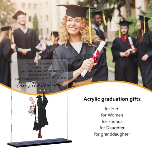 Graduation Gifts for Her University College High School Graduation Decorations Gift Class of 2025 Desk Sign Senior 2025 Decorative Graduation Grad Gifts for Girls Daughter Granddaughter Women in Saudi Arabia