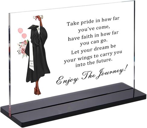 Graduation Gifts for Her University College High School Graduation Decorations Gift Class of 2025 Desk Sign Senior 2025 Decorative Graduation Grad Gifts for Girls Daughter Granddaughter Women in Saudi Arabia