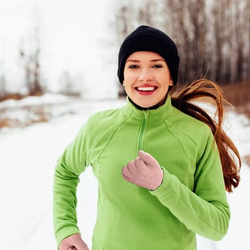 Women-Winter-Gloves Thermal-Warm Gloves Elastic Knitted Touchscreen-Gloves for Cold Weather in Saudi Arabia