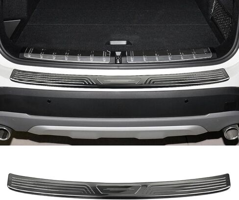 واقي المصد الخلفي لـ BMW 2016-2022 x1 28i إكسسوارات السيارة من الفولاذ المقاوم للصدأ مادة ألياف الكربون مقاومة للموس in Kuwait