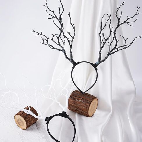 MOSTORY Forest Branch Antler Headpiece - Woodland Antlers Headband for Tree Costume Women Renaissance Accessories Photo Shoot in Saudi Arabia