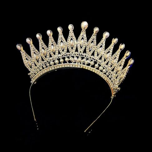Tiaras and Crowns for Women,Wedding Tiara for Bride,Rhinestone Queen Crown,Crystal Costume Hair Accessories for Birthday Prom Crown with Combs(SilverAB) in Saudi Arabia