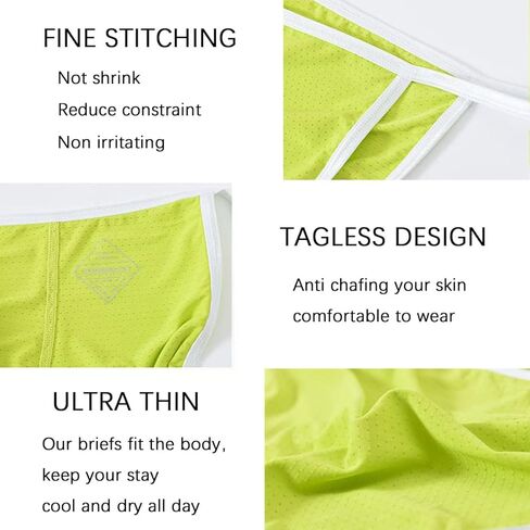 ZONBAILON Men's Sexy Underwear Briefs with Bugle Pouch Low Rise Breathable Soft Briefs in Saudi Arabia