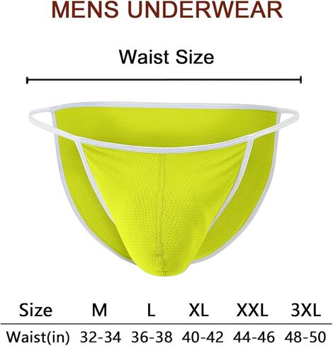 ZONBAILON Men's Sexy Underwear Briefs with Bugle Pouch Low Rise Breathable Soft Briefs in Saudi Arabia