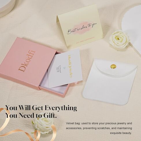 Necklaces for Women, Dainty 14K Gold Plated Necklace Beach Jewelry Wave Necklace, Gifts for Women, Beach Jewelry Birthday Gifts for Daughter Mom and Sister Ocean Necklaces Retirement Present in Saudi Arabia