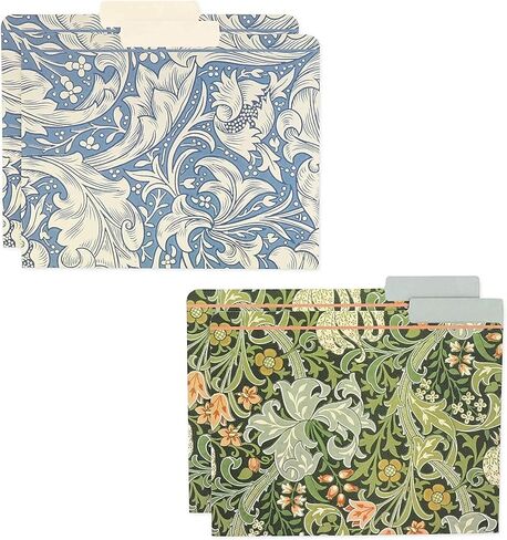 12 Pack Monet Art Decorative File Folders, Letter Size, 1/3 Cut Tabs, for Office Supplies, 9.5 x 11.5 in. in Saudi Arabia