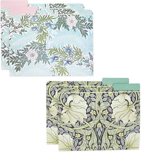 12 Pack Monet Art Decorative File Folders, Letter Size, 1/3 Cut Tabs, for Office Supplies, 9.5 x 11.5 in. in Saudi Arabia