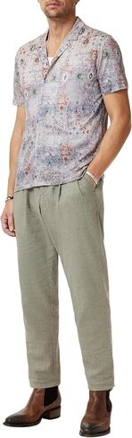 John Varvatos Men's Espino Camp Shirt in Saudi Arabia