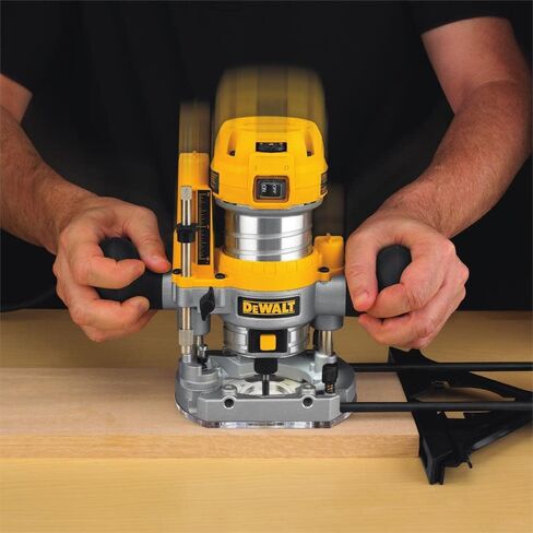 DEWALT Router Fixed/Plunge Base Kit, Variable Speed, 1.25-HP Max Torque (DWP611PK) in Saudi Arabia