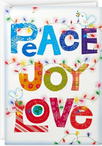 بطاقات عيد الميلاد في صندوق هولمارك يونيسيف، شجرة السلام (12 بطاقة و13 ظرفًا) in Kuwait