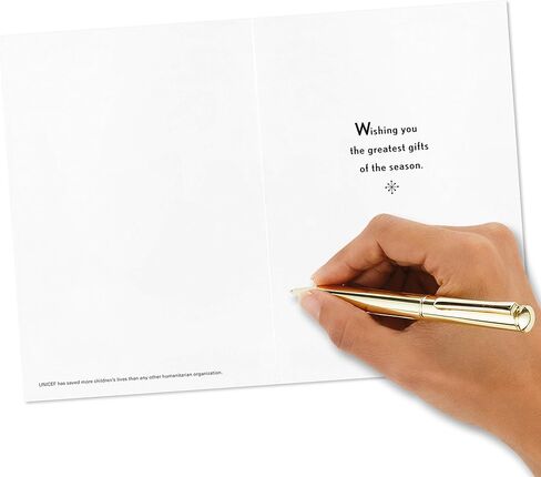 بطاقات عيد الميلاد في صندوق هولمارك يونيسيف، شجرة السلام (12 بطاقة و13 ظرفًا) in Kuwait