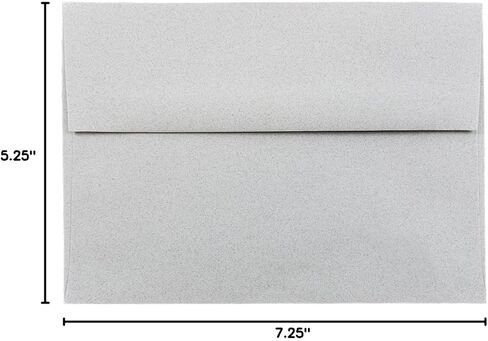 JAM PAPER #10 أظرف دعوة لجواز السفر - 4 1/8 × 9 1/2 - جرانيت - 50/عبوة in Saudi Arabia