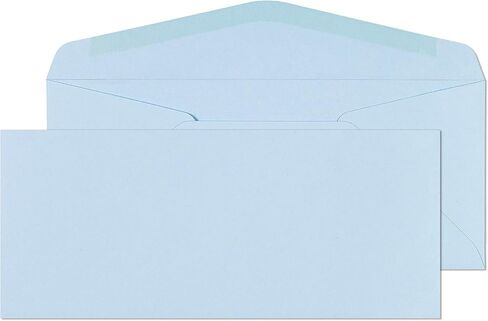 EnDoc #9 Colored Envelopes - 100 Pack - Green Pastel Color 3 7/8 x 8 7/8 envelope, Letter Size, For Home, Offices, Holiday, Invoices and Mailings in Kuwait