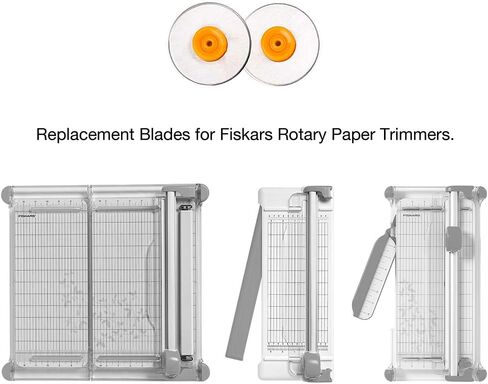 Fiskars - Rotary Trimmer Replacement Blade - 28mm Straight 2/Pkg in Saudi Arabia