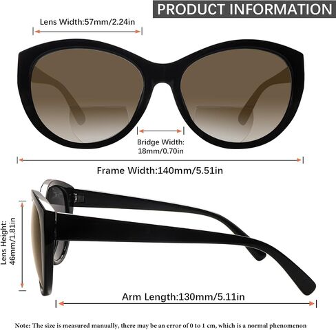 4 Pack Bifocal Reading Sunglasses for Women Men Fashion UV400 Protection Sun Readers Outdoor Eyewear in Kuwait