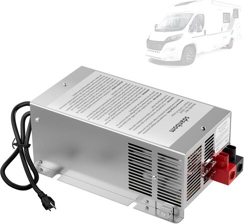 WF-9875 75 AMP RV Power Converter-Uck Mount Converter/Stage Power Converter/Charger Presention for 9800 Series ، RV Converter 75 AMP for Camper RV Trailer ... in Saudi Arabia