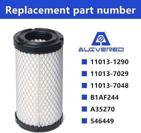 M113621 Air Filter - Replacement for NAPAA 6449 John Deere M113621 Fleetguard AF25550 WIX 46449 Donaldson P822686 Kawasaki 11013-1290 11013-7029 11013-7048 in Kuwait