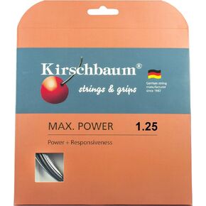 Kirschbaum MAX Power, Grey, Tennis String Set