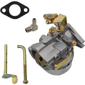munirater Carburetor Replacement for Kohler 10HP K241 & 12HP K301 M10 M12 26 w/2 Choke Shafts Mounting Gasket for Kohler 4785322 4785323-S 4705313