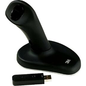 ماوس ضوئي لاسلكي مريح 3M، تصميم بمقبض عمودي حاصل على براءة اختراع يبقي يدك ومعصمك في زاوية محايدة من أجل الراحة، توافق USB والتشغيل، حجم صغير، أسود (EM550GPS) in Kuwait