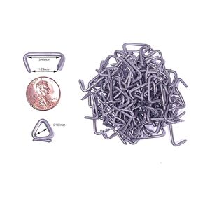 3/4 inch Stainless Steel Hog Rings for Upholstery Made in The USA (100 Count Bag-3.5oz)