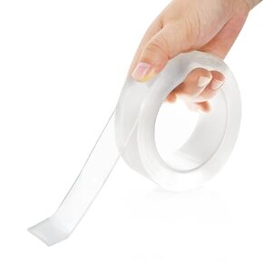Cyitong Nano Double Sided Tape Heavy Duty, Multipurpose Removable Mounting Tape Adhesive Grip,Reusable Strong Sticky Wall Tape Strips Transparent Tape Poster Carpet Tape for Paste Items,Household…