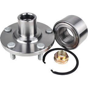 BR930568K Front Wheel Bearing and Hub Assembly Compatible with 2004-2017 Toyota Avalon Camry Highlander Solara,2004-2013 Lexus ES330 ES350 RX330 RX350 RX400h, 5 Lug Bolts Without ABS