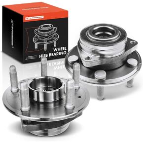 A-Premium 2 x Front or Rear Wheel Bearing and Hub Assembly with 5-Lug Compatible with Chevrolet Impala 2018-2019, Camaro 2010-2015, Cadillac CTS 2008-2014 & 2018-2019, XTS 2018-2019, Replace # 513282