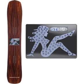 Stompgrip Premium Snowboard Stomp Pad | Mud Flap | Old School Collection | 3D Decal