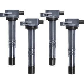 ENA Ignition Coil Pack Set of 4 Compatible with Acura TSX 2009 2010 2011 2012 2013 2014 2.4L