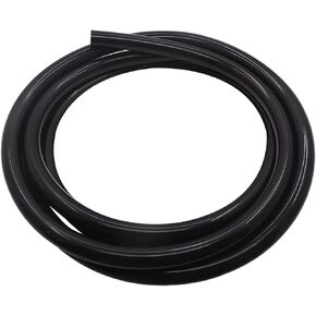 10 Ft Silicone Vacuum Tubing Hose, 8mm Universal High Performance Automotive Vacuum Tubing Hose line, ID 5/16 inch Engine Automotive Replacement Vacuum Hose(Black)