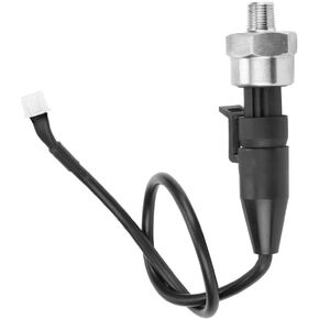 150PSI 1/8NPT Pressure Transducer Sender Sensor Thread Stainless Steel Fuel Pressure Sender Pressure Transmitter for Oil, Fuel, Air, Water