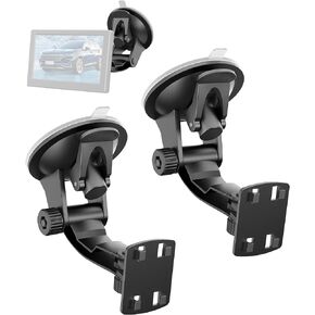 2Pcs Backup Camera Monitor Mount (for 4.3/5 in),Enhanced Rear View Monitor Mount Adjustable Car Reverse Camera Monitor Bracket Backup Camera Display Monitor Windshield Suction Cup Holder
