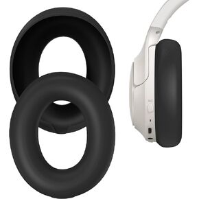 Silicone Case for TOZO HT2 Headphones, Anti-Scratch, Washable Protective Cover for TOZO HT2 Headphones Ear Pads, for Fitness Office Travel - Apricot