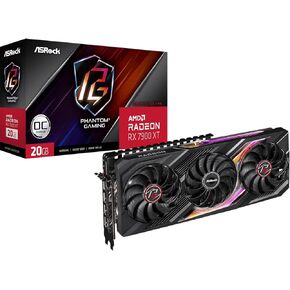 ASRock AMD Radeon RX 7600 Challenger 8GB OC GDDR6 DisplayPort HDMI 0dB Silent Cooling Graphics Card 128-bit 7680 x 4320 18 Gbps Graphics Card
