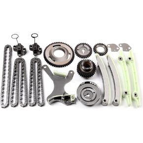 OCPTY Timing Chain Kit fits for 9-0393SD 90393SD for Dodge Dakota Durango Ram 1500 for Jeep Commander Grand Cherokee 4.7L 2002 2007