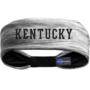 Littlearth Unisex-Adult NCAA Kentucky Wildcats Tigerspace Headband, Grey, One Size