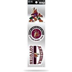 NHL Hockey 3-Piece Retro Spirit Decals Retro Decal Set