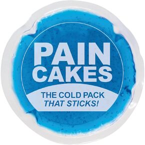 Reusable Sticks to Body, Cold Pack, 5" Large, Blue, Body Stickable Ice Pack for Targeted Cold Therapy, Perfect for Injuries, and Small Areas, Latex-Free Cold Compress