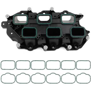 MITZONE Lower Intake Manifold Compatible with 2016-2022 Jeep Dodge RAM Chrysler 3.6L V6 Vehicles - Gladiator Grand Cherokee Wrangler Durango Voyager Pacifica 1500 Replace 5281803AA