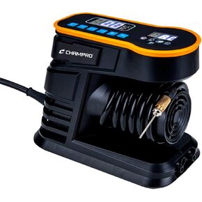 CHAMPRO Apex Digital Smart Air Pump for Inflating Soccer Balls, Basketballs, and More